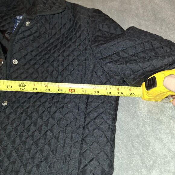 Chaps Quilted Equestrian Chore Riding Jacket Size Medium - Picture 3 of 5